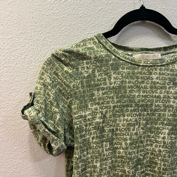 Green Michael Kors shirt - Picture 3 of 6